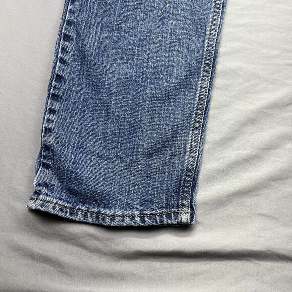 Wrangler Regular Taper Fit Men's Blue Jeans Size 40x30 MTF26CL Denim - Picture 7 of 16